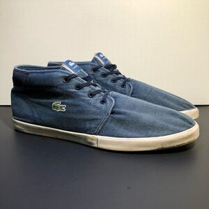 Mens LACOSTE Ampthill CSU Dark Blue Sneakers / Size 13